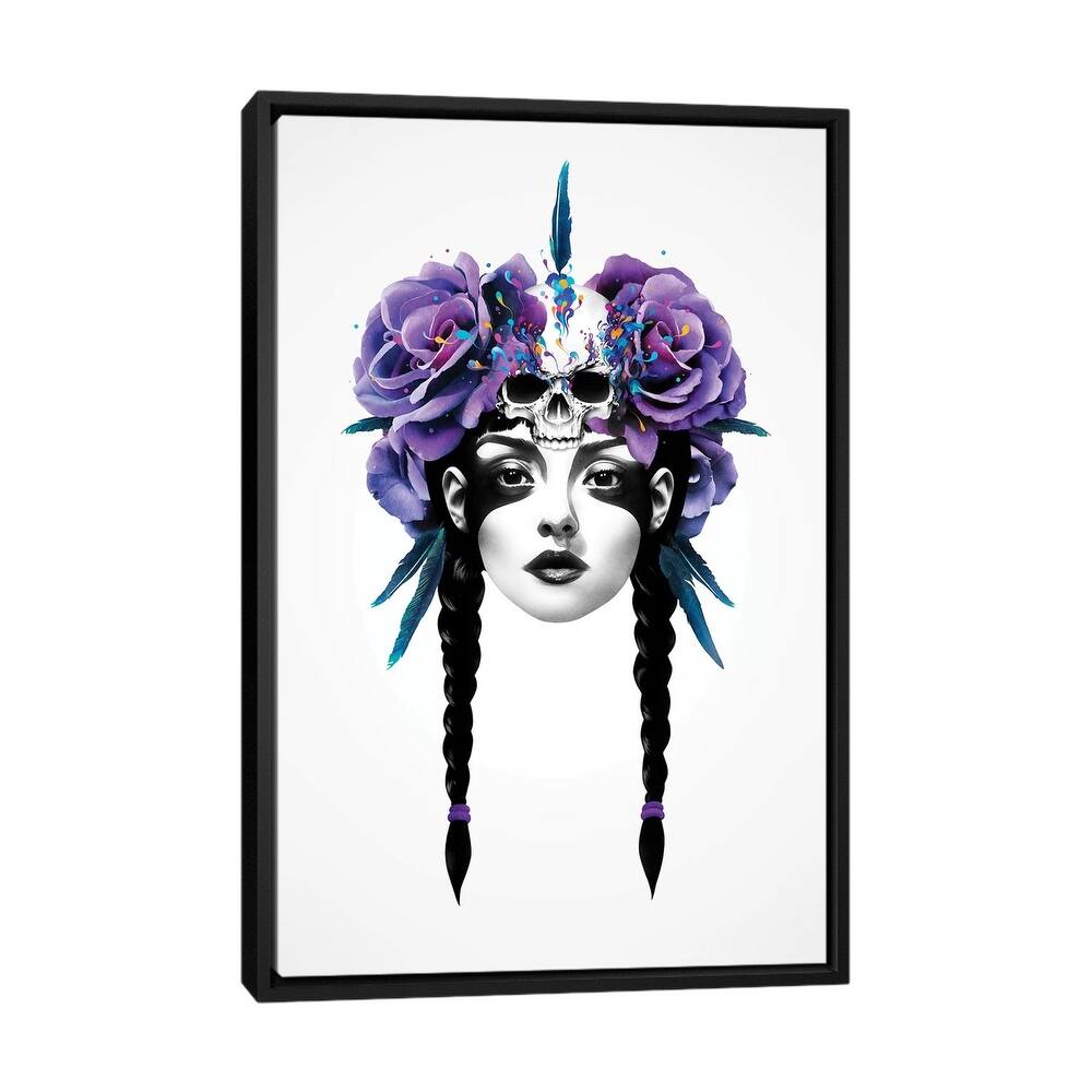 iCanvas "New Way Warrior" by Ruben Ireland Framed