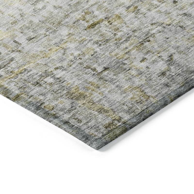 HomeRoots Striped Transitional Rectangle Outdoor Rug