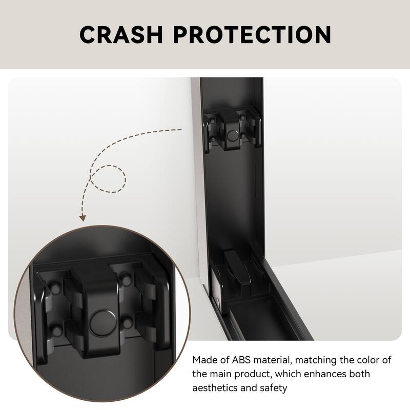 56-60" Semi-Frameless Double Sliding Tub Door, 6mm Tempered Glass Bypass Bathtub Shower Enclosure - 60x58"