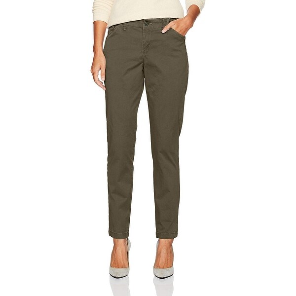 women's lee tailored chino pants