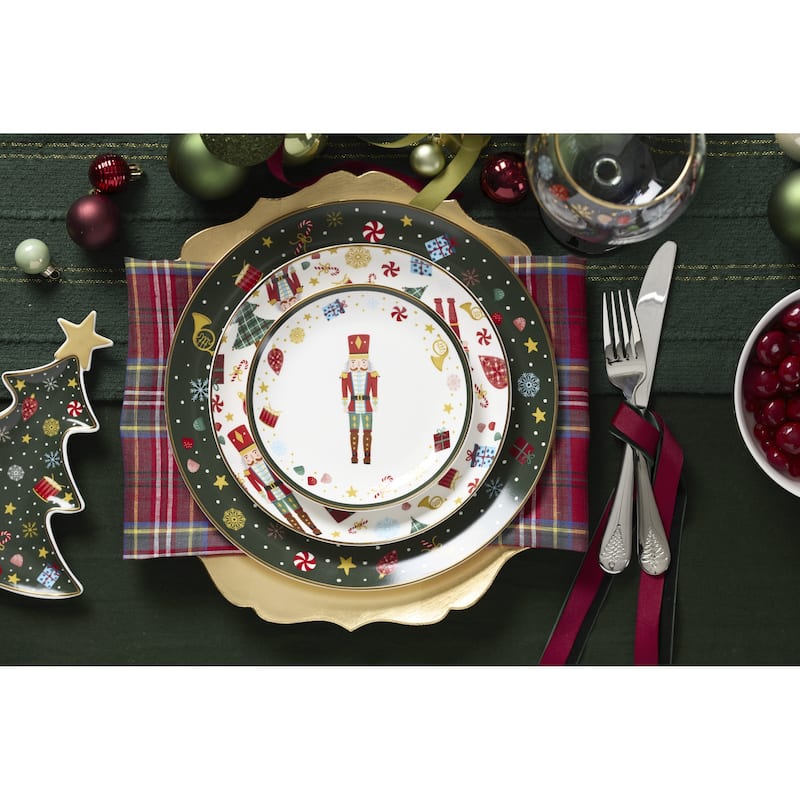 Lenox Nutcracker Ballet Tidbit Plates, Set of 4, Assorted