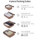 preview thumbnail 24 of 38, ABS Hard Shell Lightweight Expandable Travel Luggage with 4 Packing Cubes, TSA Lock, Spinner Wheels