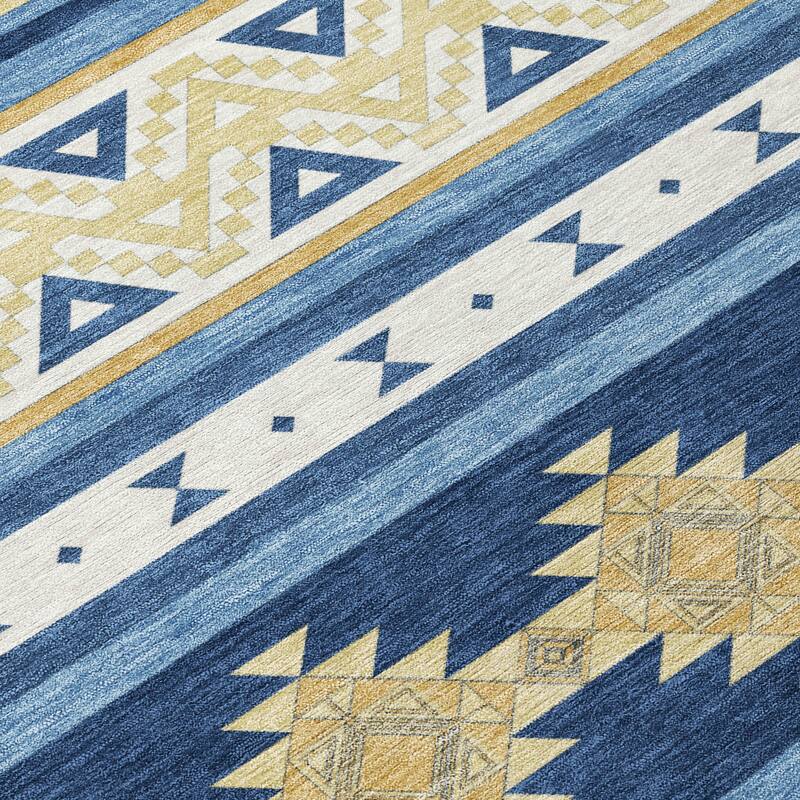 Machine Washable Indoor/ Outdoor Global Heston Chantille Rug