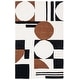 preview thumbnail 8 of 70, SAFAVIEH Handmade Rodeo Drive Frouwa Mid-Century Modern Wool Rug 3' x 5' - Ivory/Black - Rectangle