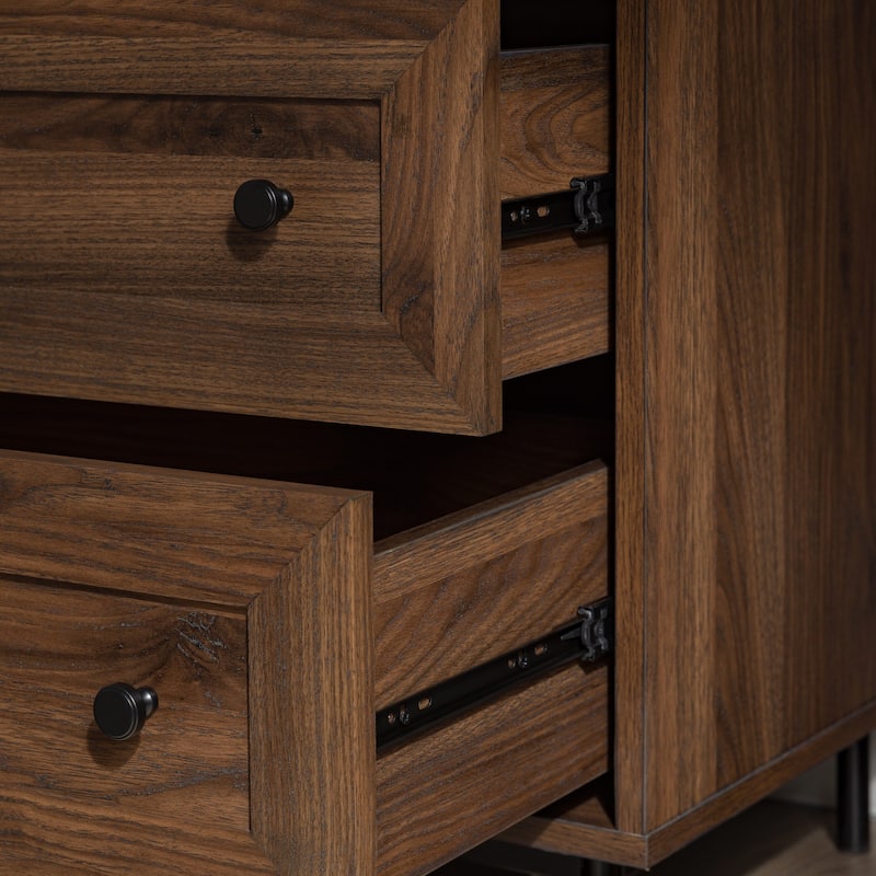 Middlebrook Modern 2-Drawer USB Nightstand, Set of 2