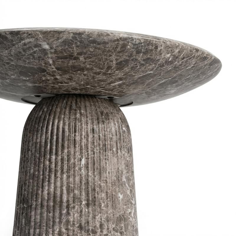 Studio London Faux Travertine Bistro Table Maddox Concrete Patio Table