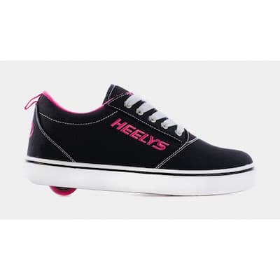 Heelys Unisex Kids Pro 20 Wheeled Shoe Black/White/Pink He100760h 8 Black/White/Pink