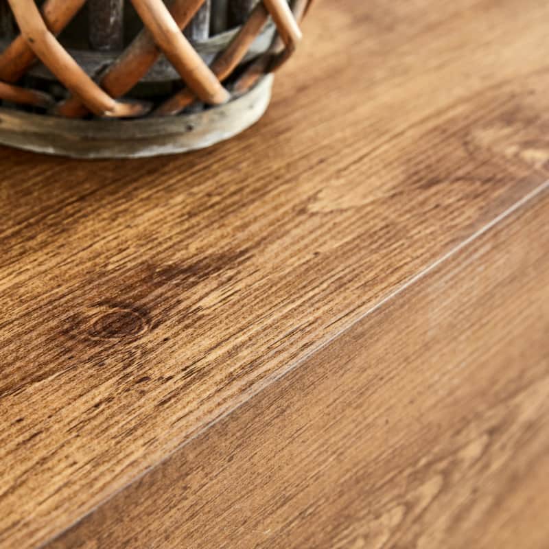Modern MDF coffee table with wood texture pattern -stylish and durable design