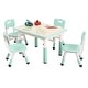 preview thumbnail 4 of 26, Kids Table and 4 Chair Set - Height Adjustable