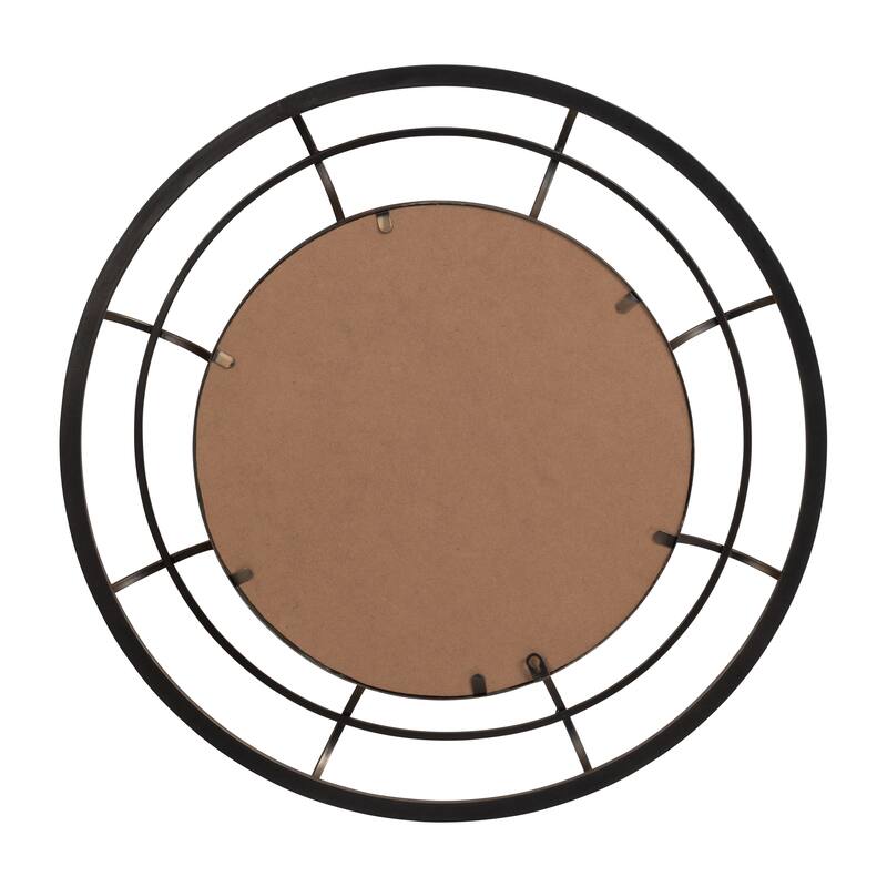 Sagebrook Home Round Wall Mirror - 28" x 3" x 28"