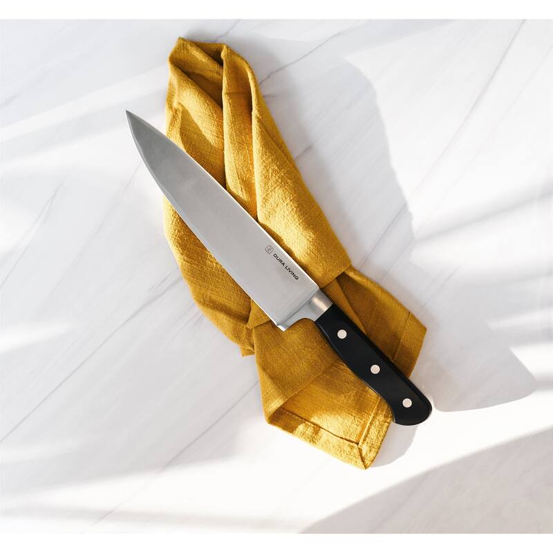 Dura Living Signature 8-inch Chef's Knife - Forged Stainless Steel Kitchen Knife