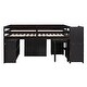preview thumbnail 48 of 55, Versatility Full Size Loft Bed Kids Bed with Retractable Writing Desk and 3 Drawers,Storage Stairs,Shelves