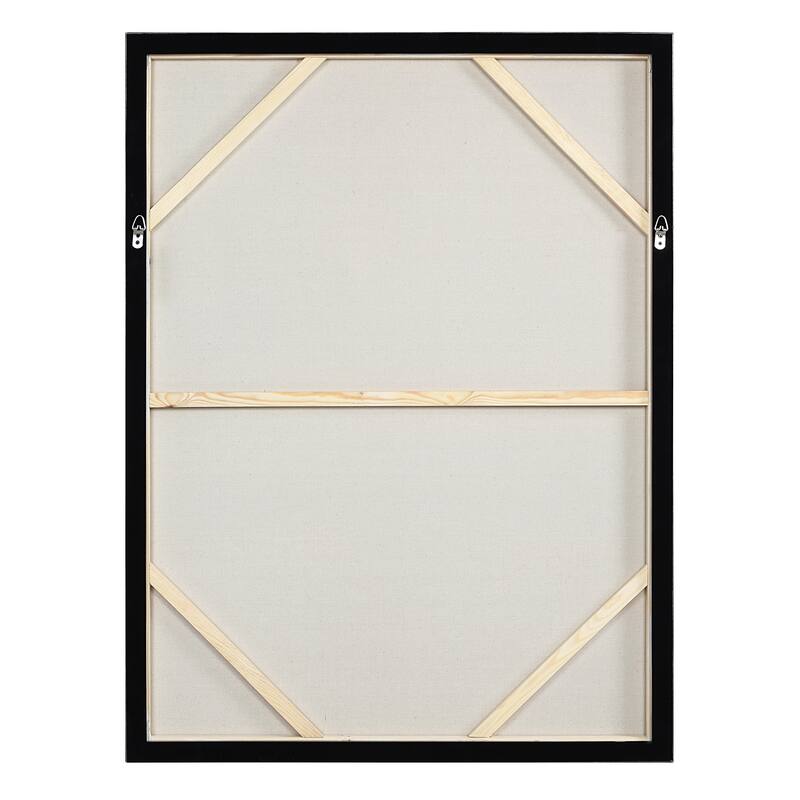 Danae 48" H x 36" W Canvas Art, White