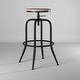 preview thumbnail 5 of 23, Carbon Loft Sofia Swivel Bar or Counter Height Stool (Set of 2)