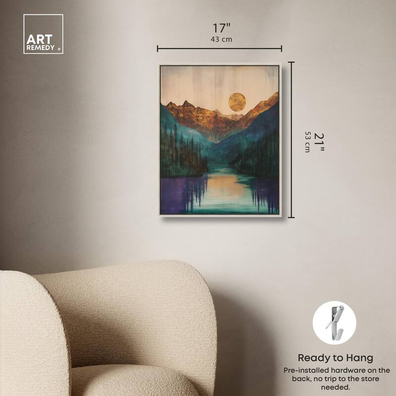 Secrets of the Lake Canvas by Art Remedy