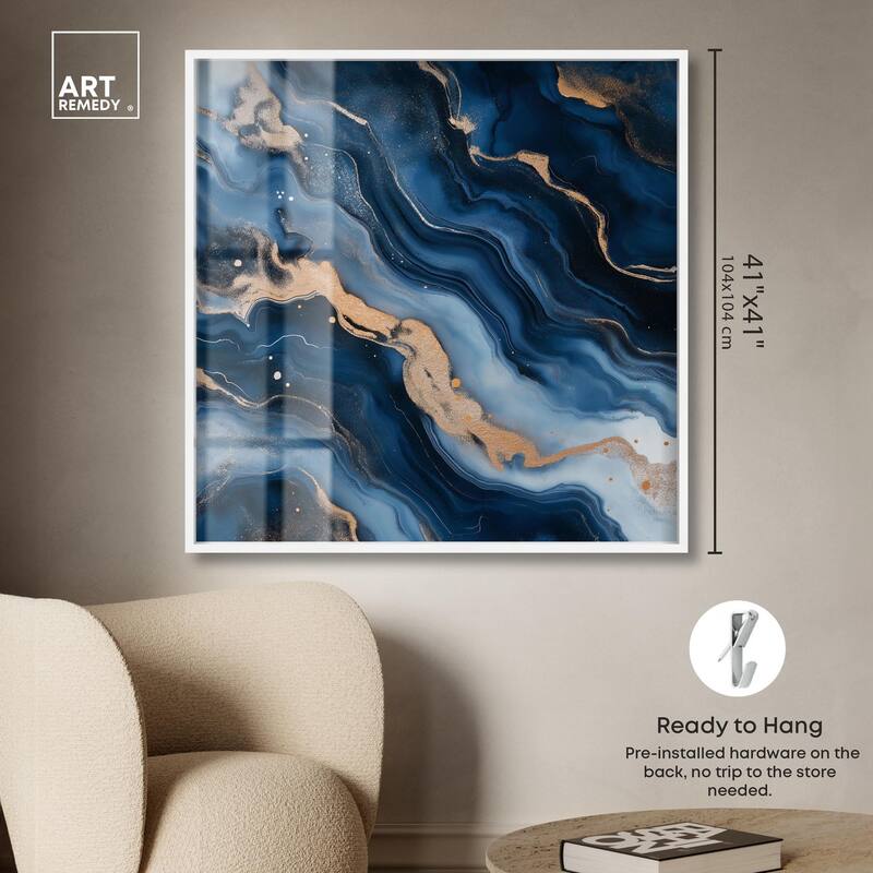 Deep Sea Geode II Shadowbox by Art Remedy