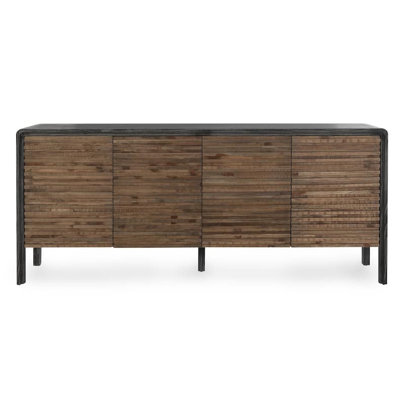 Classic Home Elodie 4-Door Sideboard - 79Wx17Dx34H