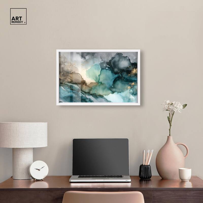 Veiled Inlet Shadowbox by Art Remedy