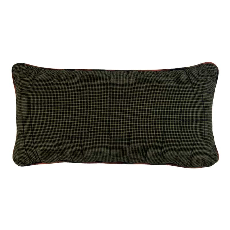 Donna Sharp Woodland Square Plaid Decorative Pillow