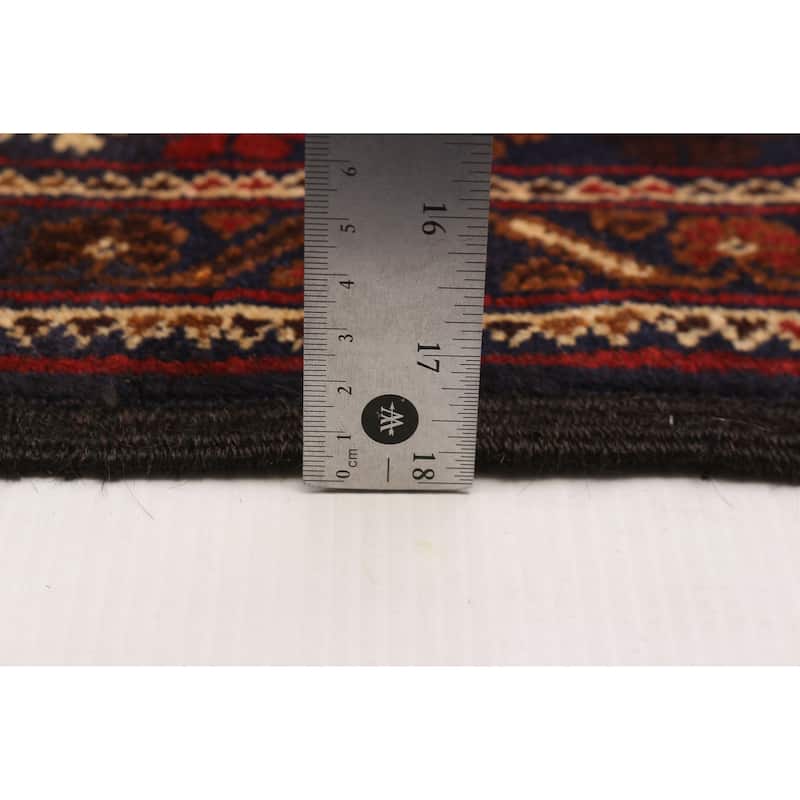 Teimani Navy Rug 3'9" x 6'5" - 3'9 x 6'5