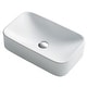 preview thumbnail 19 of 33, Kraus Elavo 19 inch Rectangle Porcelain Ceramic Vessel Bathroom Sink