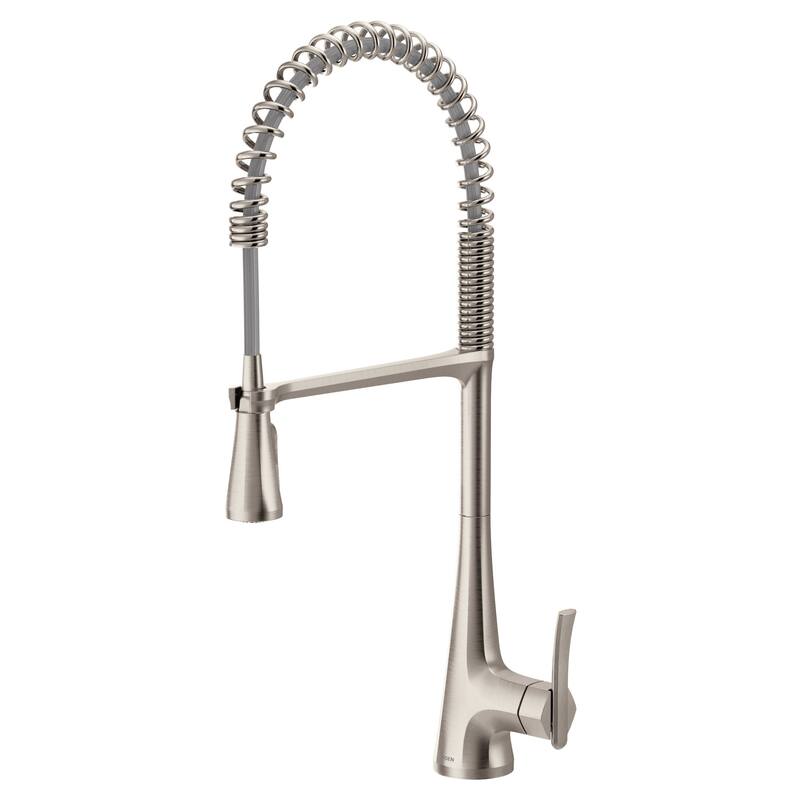 Moen Sinema 1.5 GPM Single Hole Pre-Rinse Pull Down Kitchen Faucet