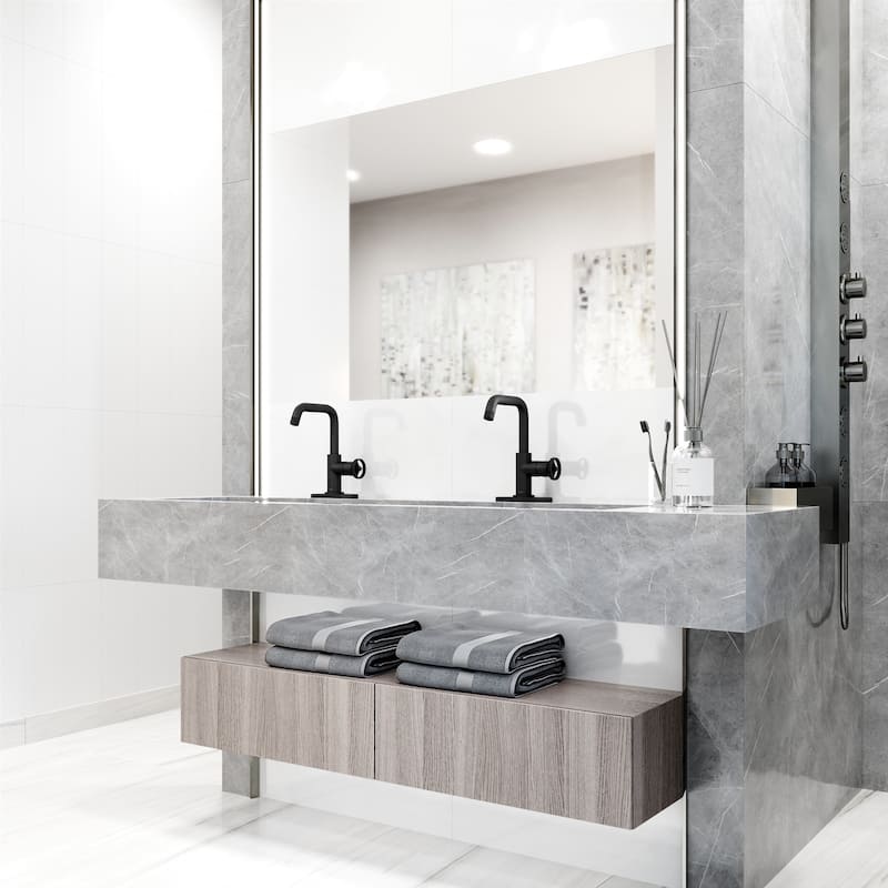VIGO Cass 9" H Single Handle Single Hole Bathroom Faucet