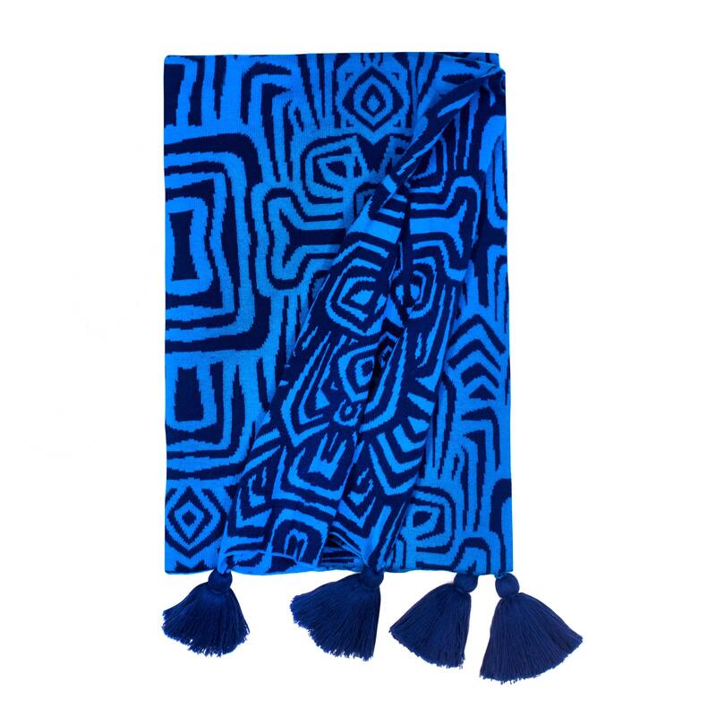 Rochelle Porter Kobo Throw - Peacock