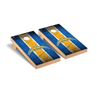 Los Angeles Chargers 2x4 Pro Cornhole Boards - V1