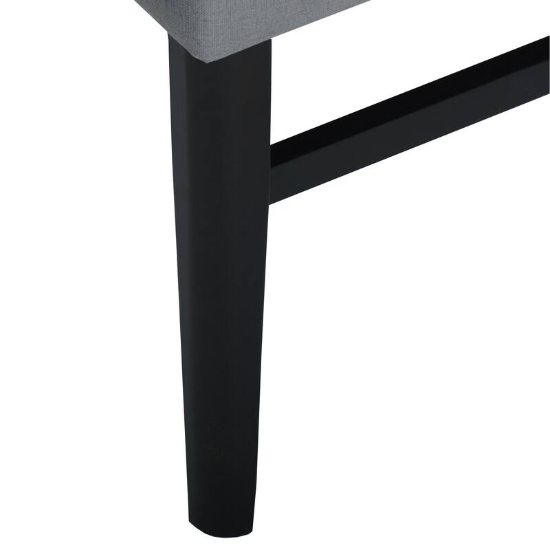 Roundhill Furniture Cavira 5-Piece Round Modern Dining Set