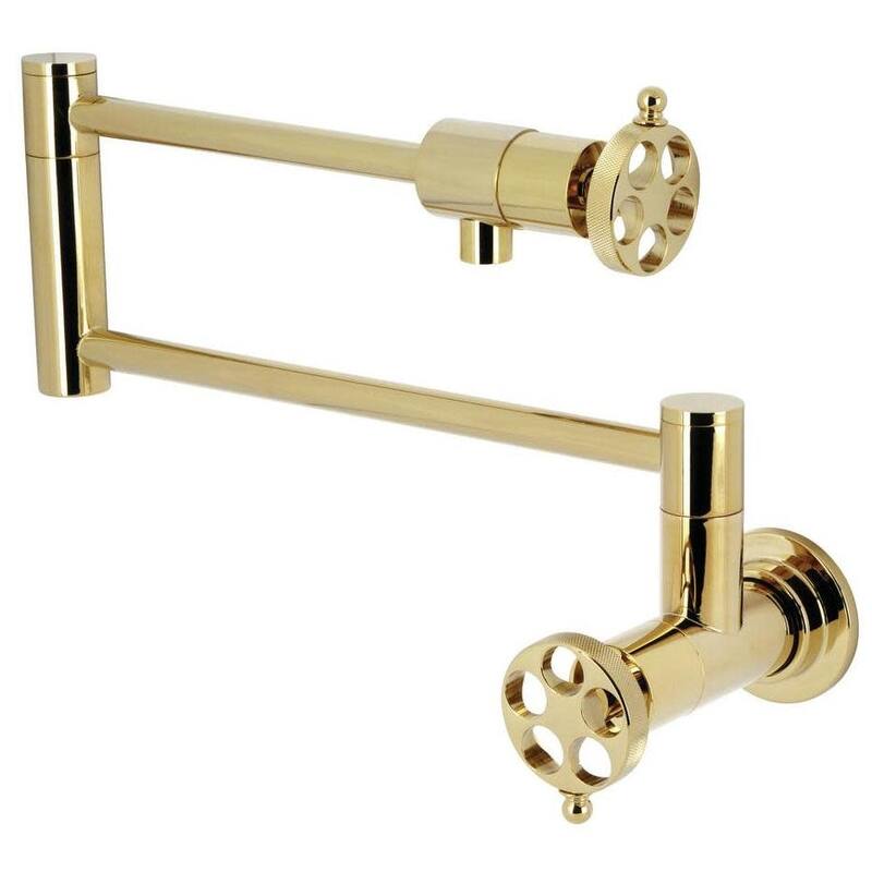 Kingston Brass KS410.RKZ Wendell 4 GPM Wall Mounted Single Hole Pot