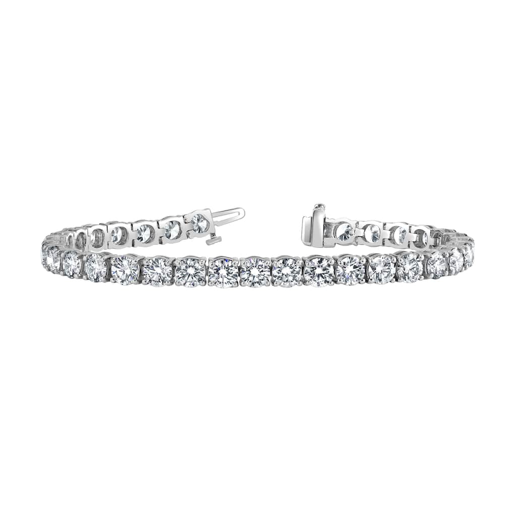 Vault Classic 10.00ct TW Natural Diamond Tennis Bracelet (I VS2)