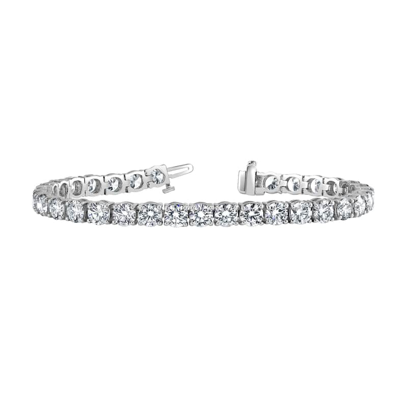 Vault Classics 10.00ct TW Natural Diamond Tennis Bracelet (I VS2)