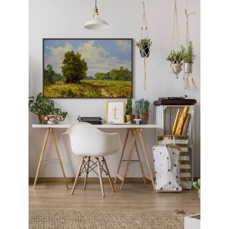 Nature Escape Floater Framed Print on Canvas