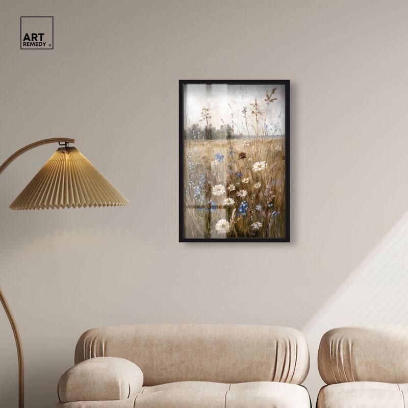 Field of Forgotten Dreams III Shadowbox by Art Remedy