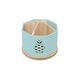 preview thumbnail 17 of 16, DesignStyles 4 Compartment Spinning Desktop Organizer / Rotating Pen and Pencil Cup and Sorter