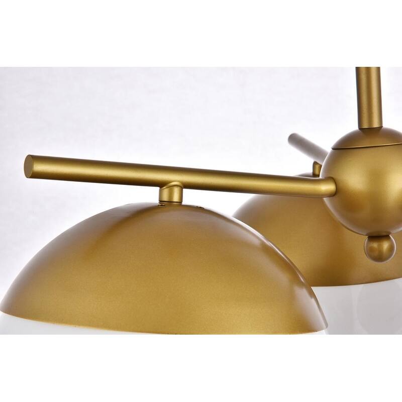 3-Light 21 inch Pendant with Frosted White Glass