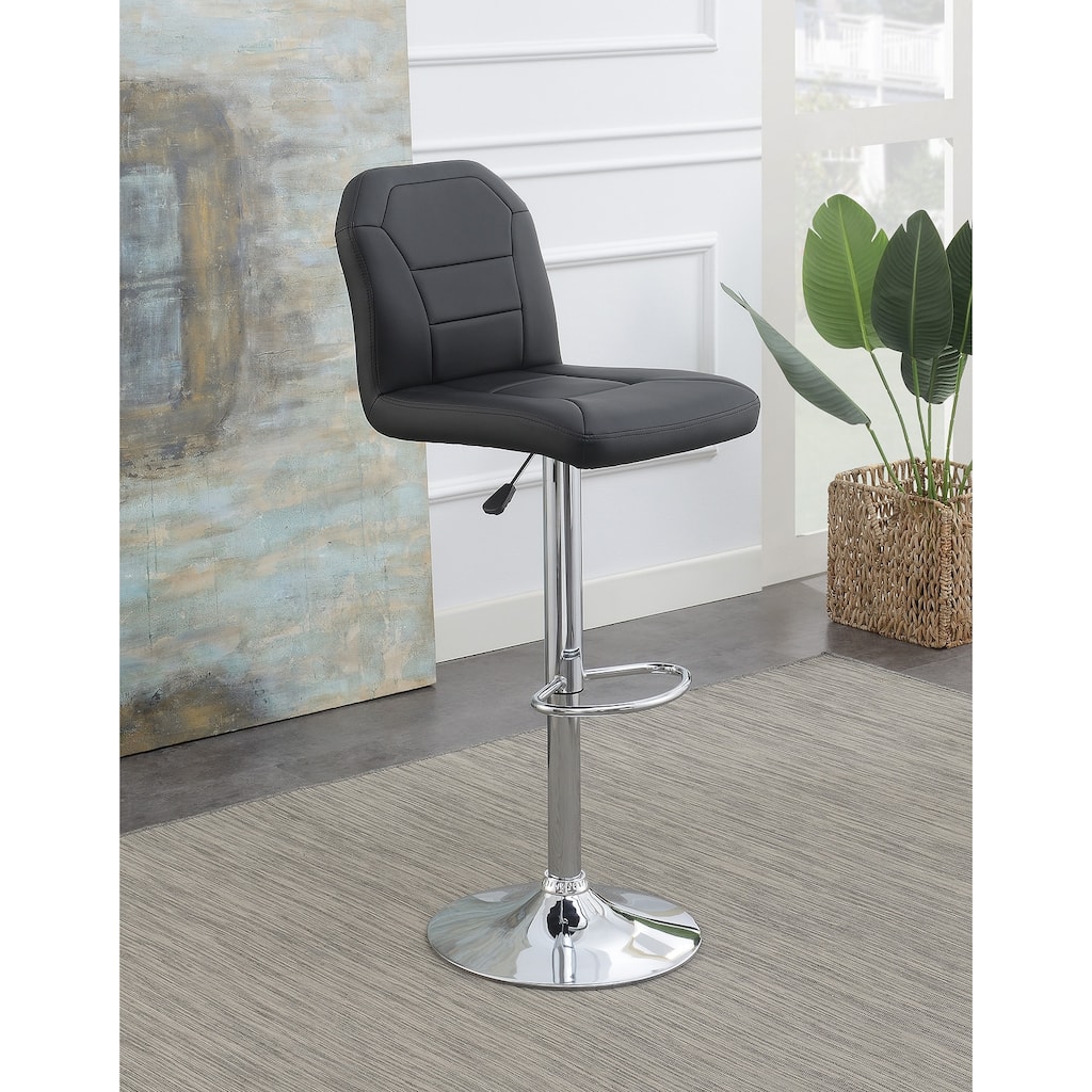 Poundex Airlift Barstool Set of 2