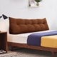 preview thumbnail 119 of 182, WOWMAX Large Reading Wedge Headboard Pillow for Bed Rest Back Support