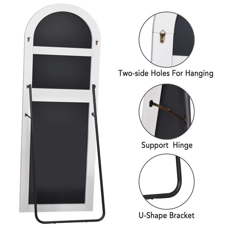 Arched Full Length Standing Floor/ Wall Mirror