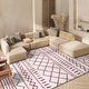 preview thumbnail 45 of 175, SAFAVIEH Arizona Shag Lotta Moroccan 1.2-inch Thick Rug