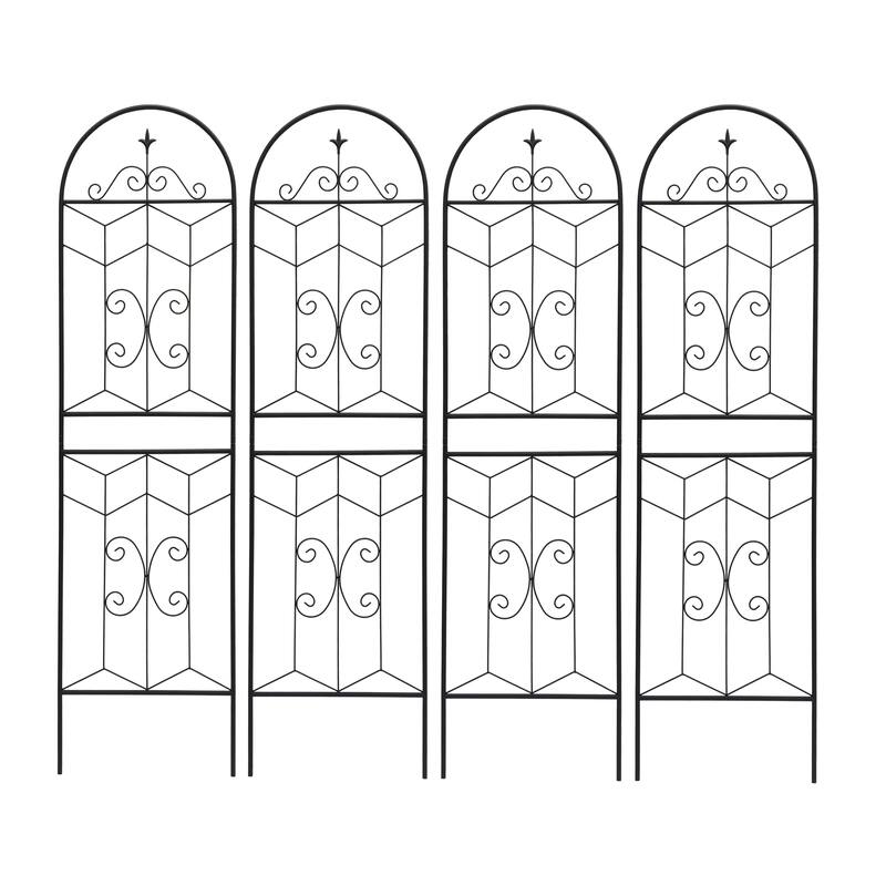 2 Pack Metal Garden Trellis