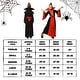 Royal Vampire Costume Halloween Dress Up Party Vampire-Themed Party ...