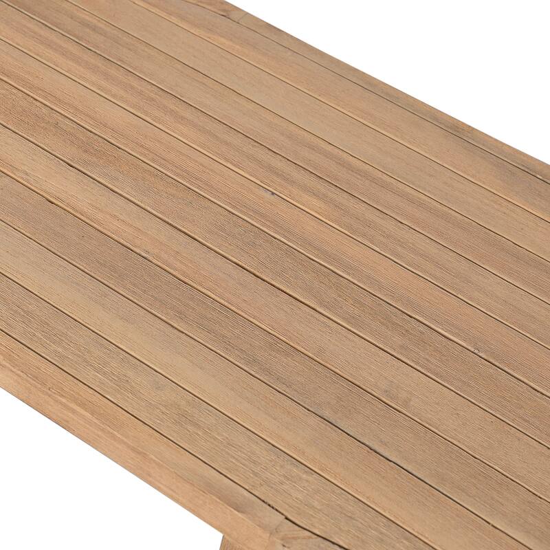 Christopher Knight Home- Leocadia Acacia Wood Outdoor Chat Set