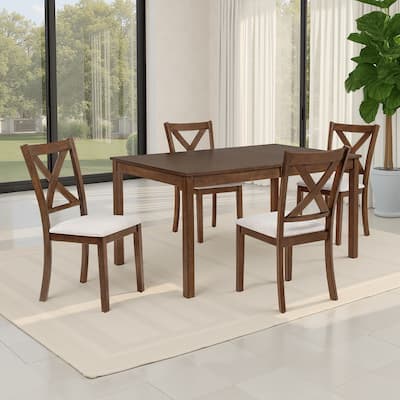 Warren 5 Piece Rectangular Dining Set