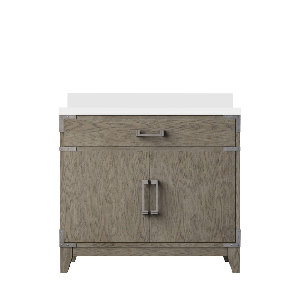 Laurel Bath Vanity with Quartz Top and Sink