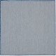 preview thumbnail 31 of 119, Nourison Courtyard Indoor/Outdoor Modern Geometric Area Rug 4' x Square - Ivory/Blue