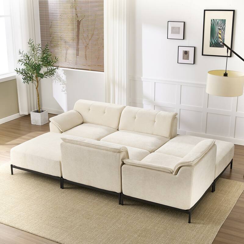 Upholstered Modular Sectional Sofa