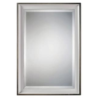 Uttermost Lahvahn 34" x 24" Portrait Style Contemporary Wall Mirror