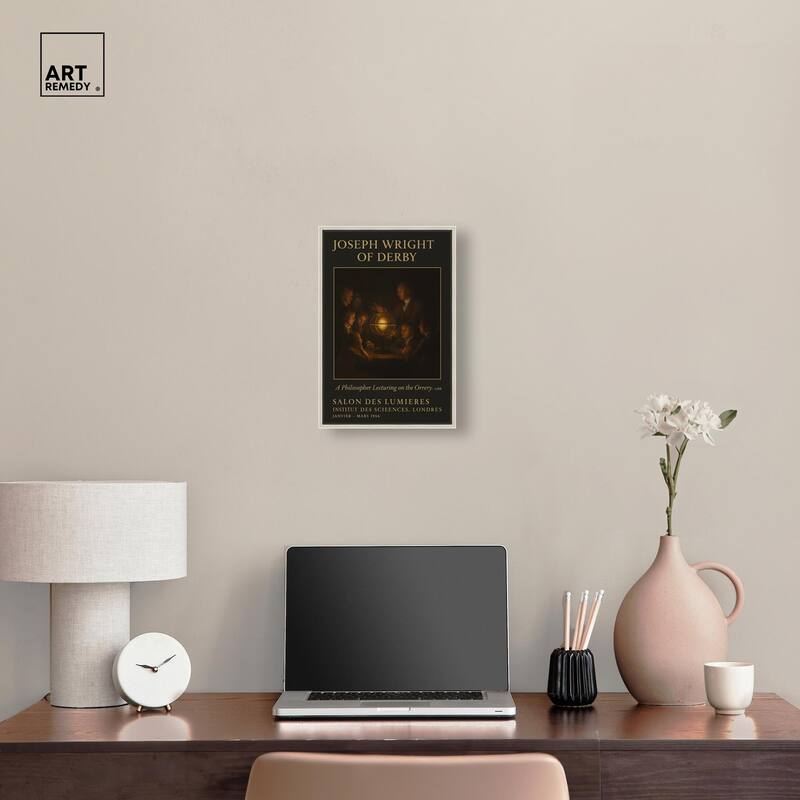 Philosopher Lecturing Canvas by Art Remedy
